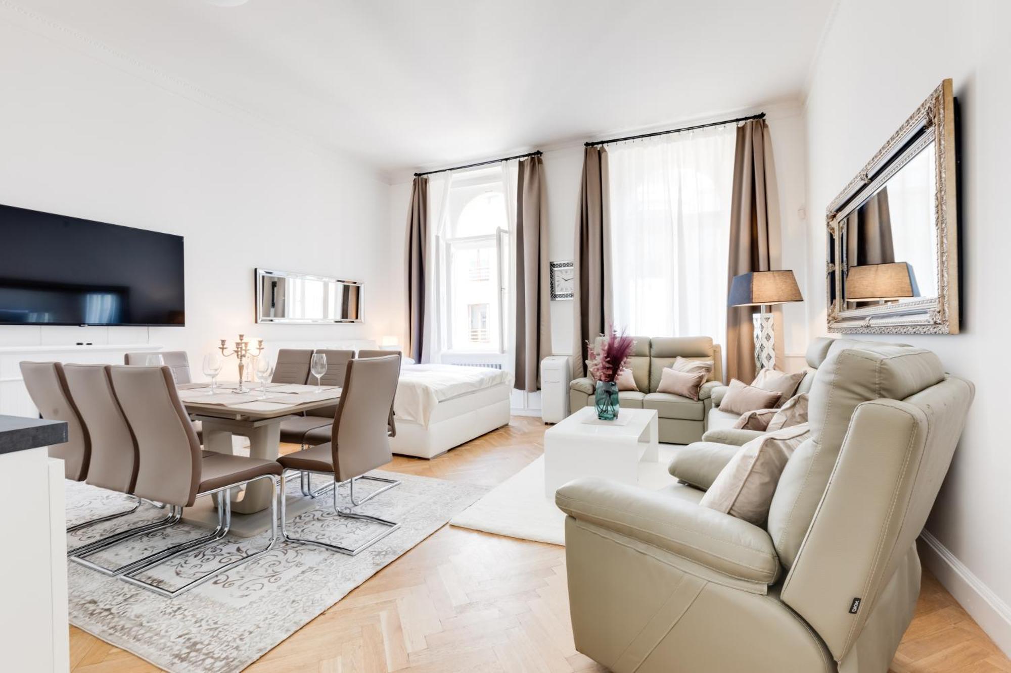 Wenceslass Square Royal Residence Apartments براغ المظهر الخارجي الصورة